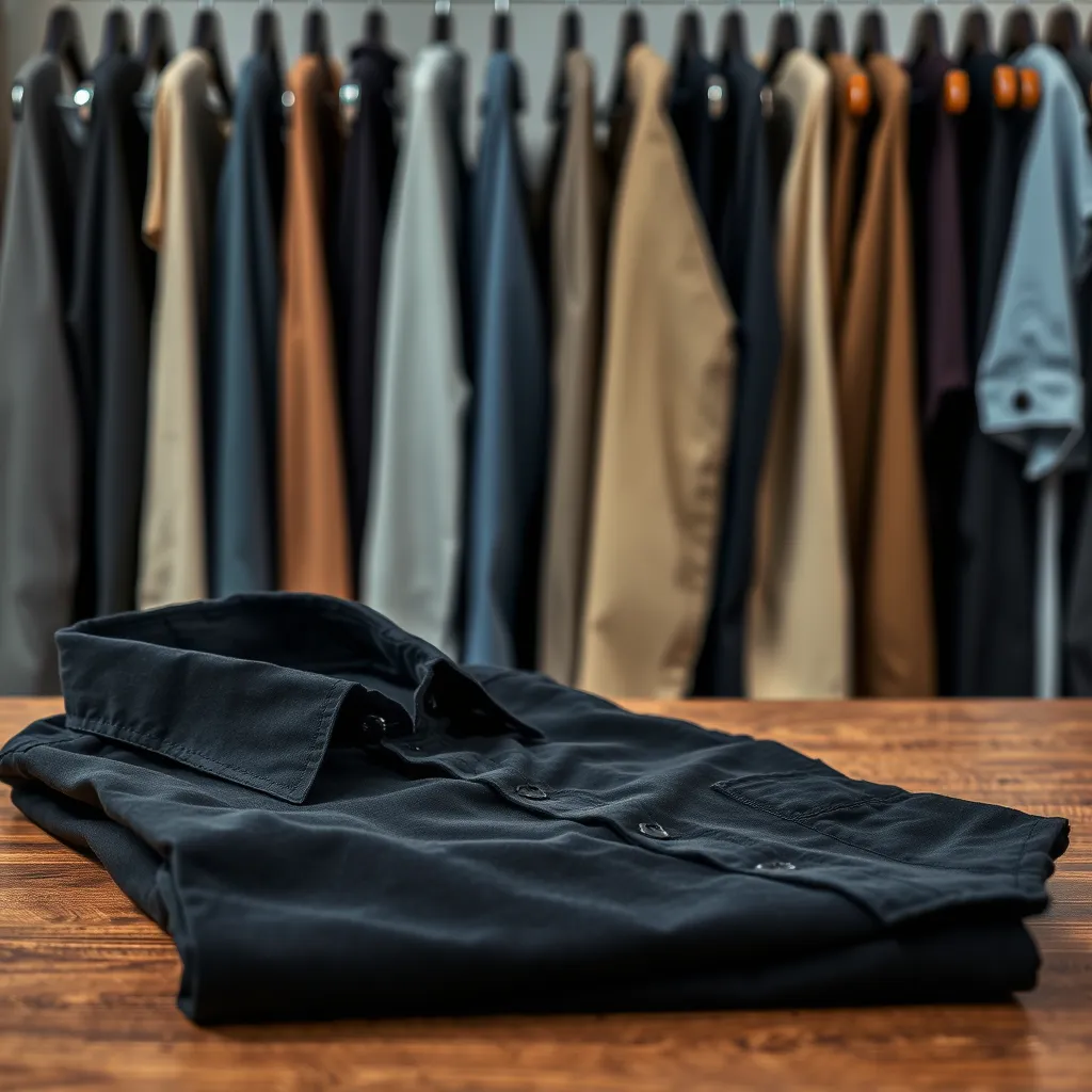 Czarna koszula a doboru spodni – jak to robić poprawnie?