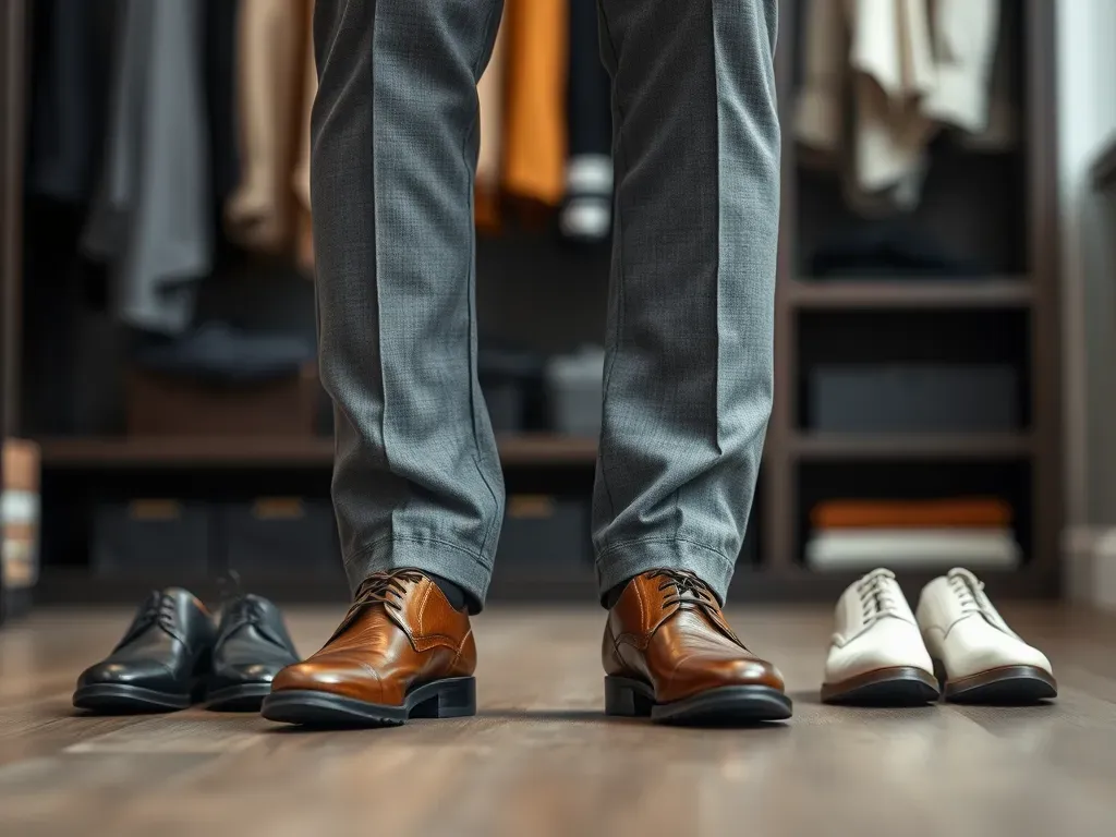 Szare spodnie a dobór butów – jak to robić?