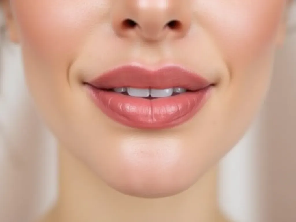Makijaż permanentny ust – porównanie efektów przed i po