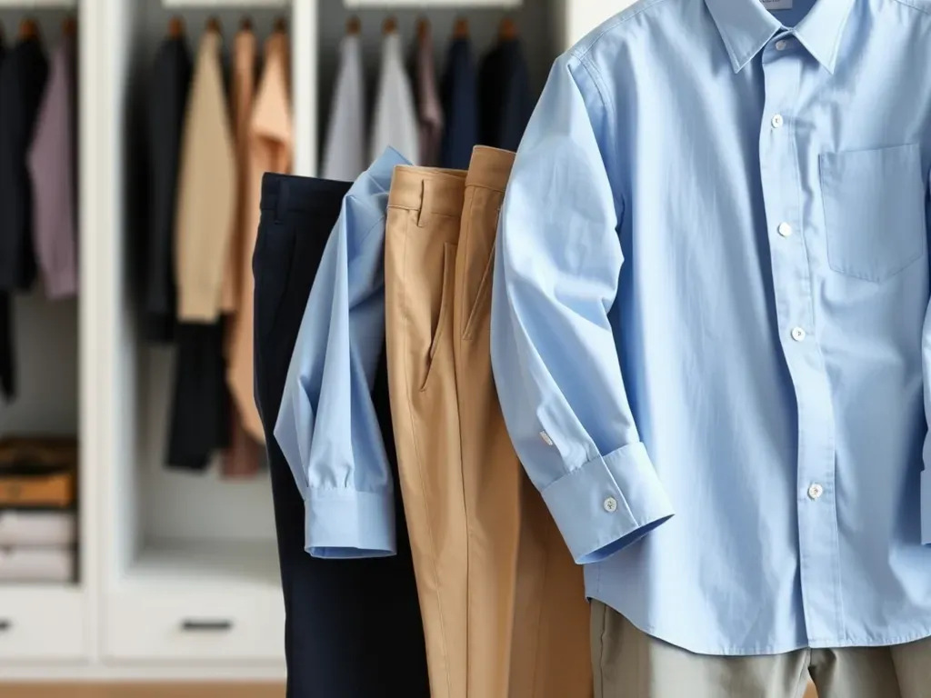 Błękitna koszula a dobór spodni – jak to robić?