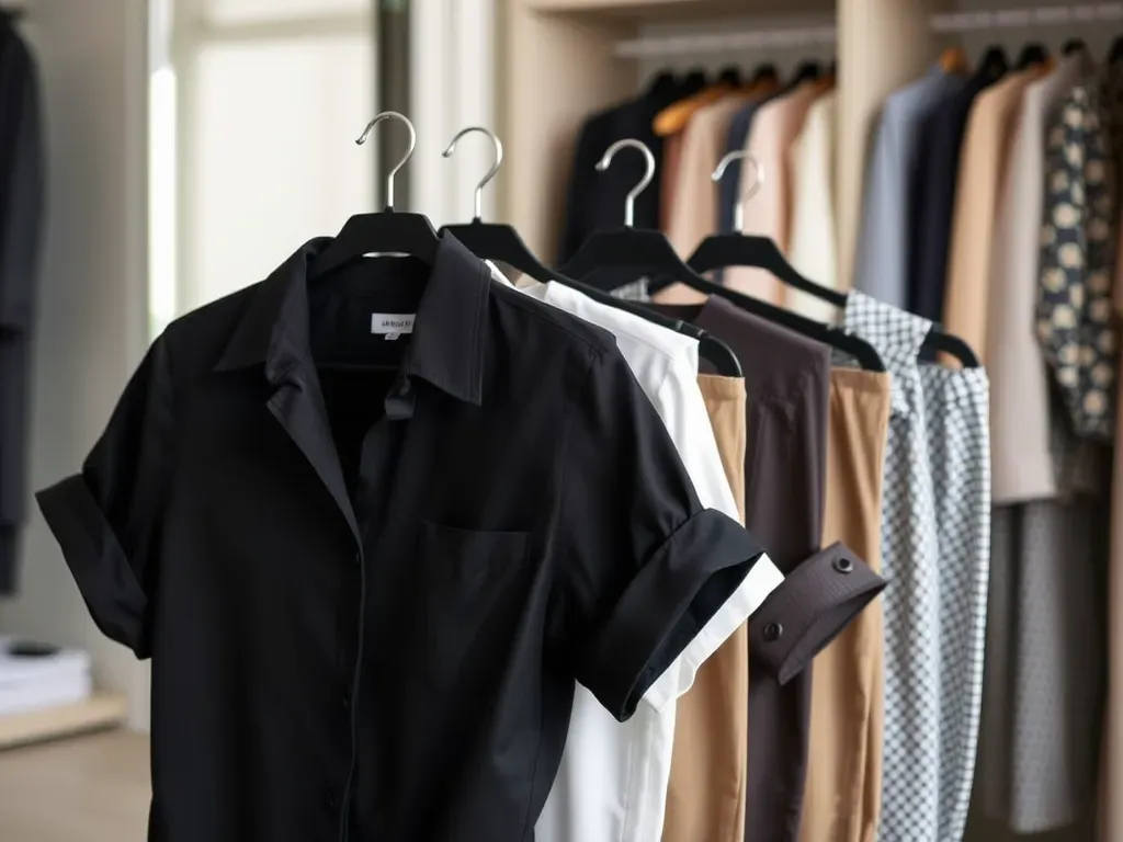 Jakie spodnie pasują do czarnej koszuli damskiej?