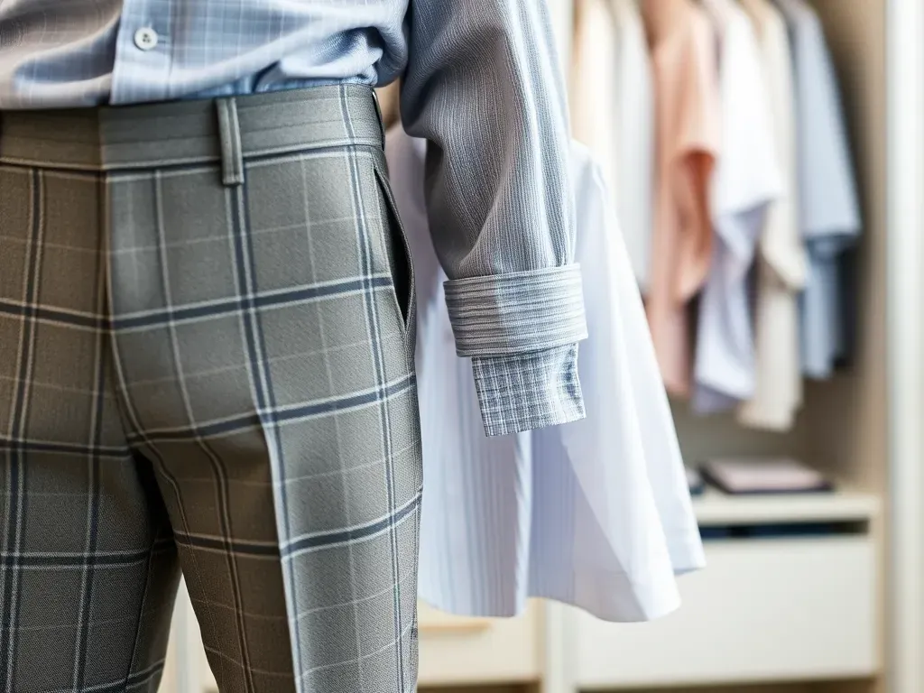 Spodnie w kratę a dobór koszuli – praktyczne porady