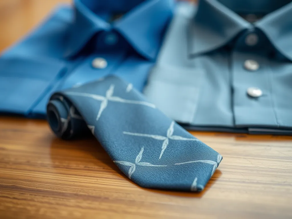 Jaki krawat do niebieskiej koszuli?