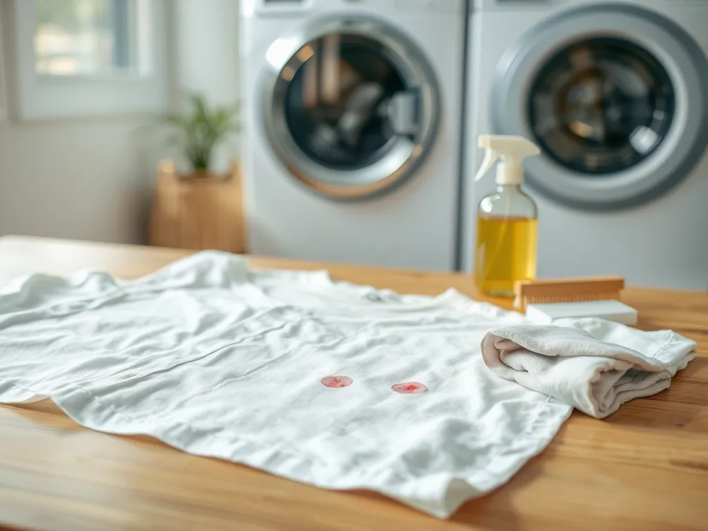 Czym zmyć podkład z ubrań?