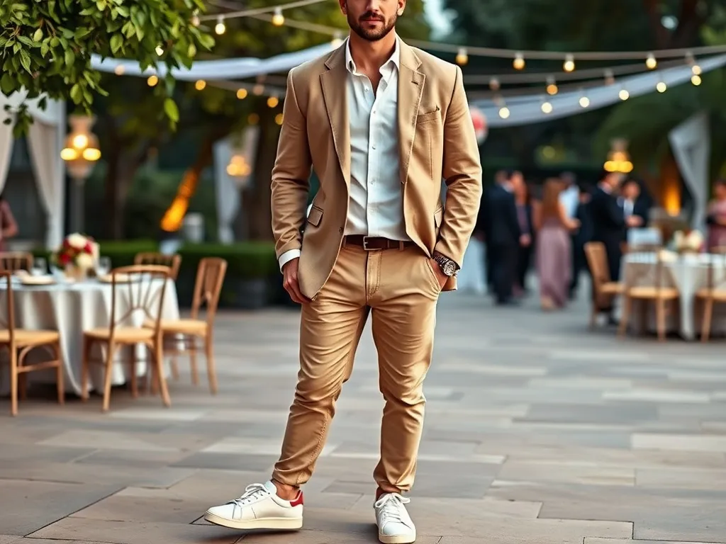 Jak się ubrać na wesele mężczyzna na sportowo? Praktyczne porady