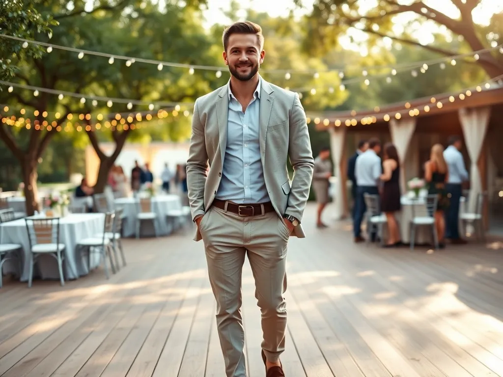 Jak się ubrać na wesele mężczyzna na sportowo? Praktyczne porady