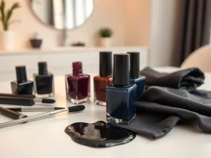 Ciemne paznokcie – elegancja i ponadczasowy styl w nowoczesnym wydaniu