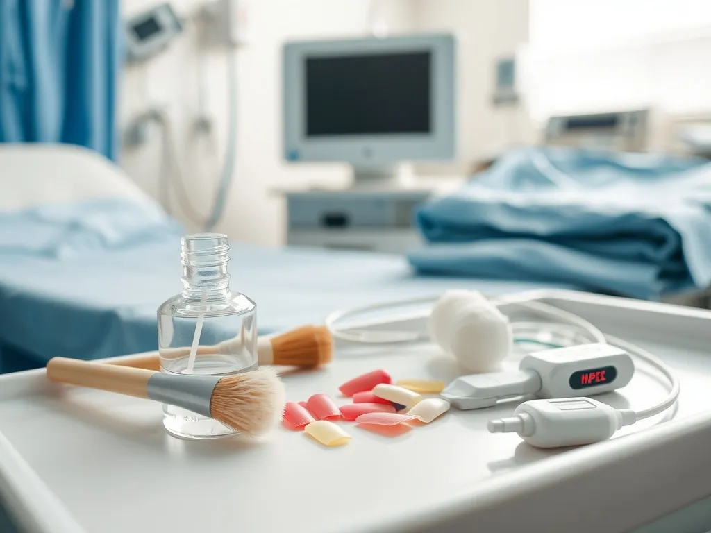 Pomalowane paznokcie do narkozy – czy to bezpieczne?