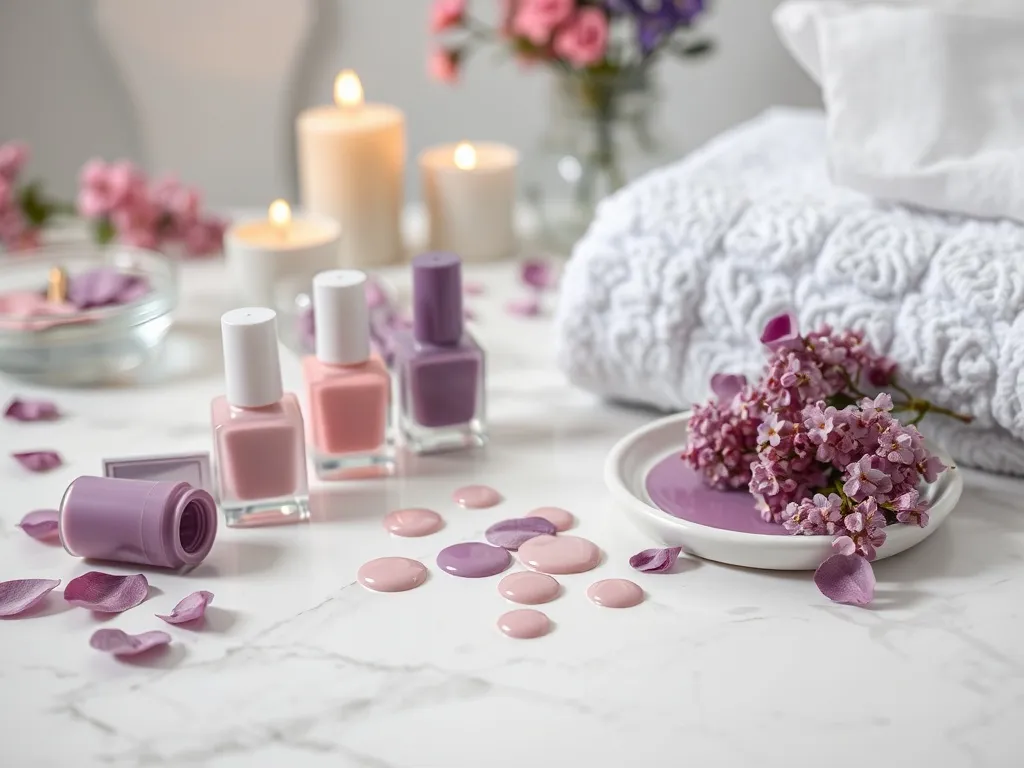 Paznokcie fiolet z różem – modne stylizacje i inspiracje