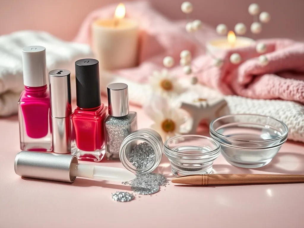 Paznokcie fuksja ze srebrem – idealny manicure na każdą okazję