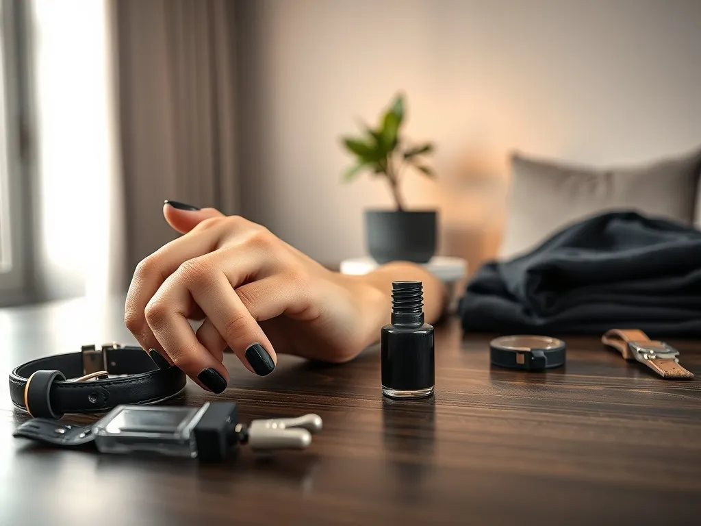 Czarne paznokcie u mężczyzn – dlaczego warto je nosić?