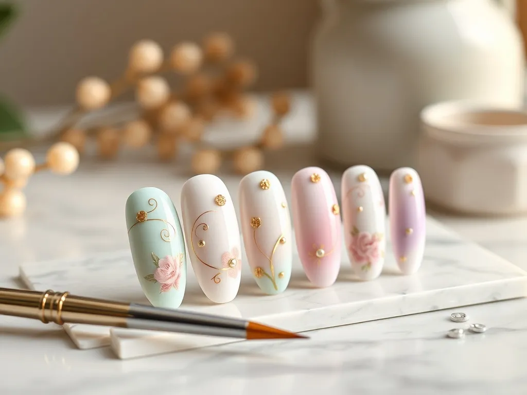 Esy floresy na paznokciach – inspiracje i krok po kroku