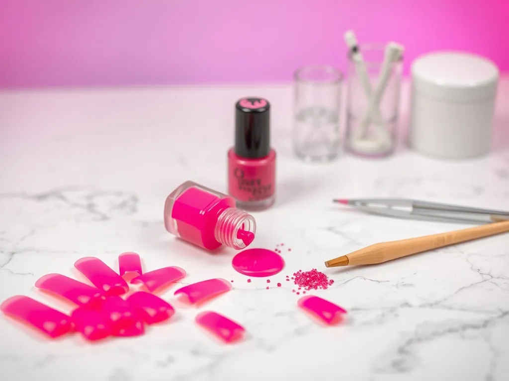 Paznokcie różowe neonowe – inspiracje i pomysły
