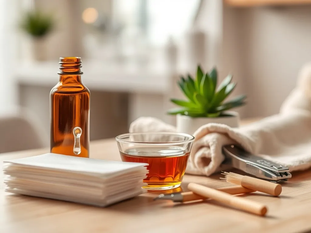 Czym odtłuścić paznokcie przed manicure?