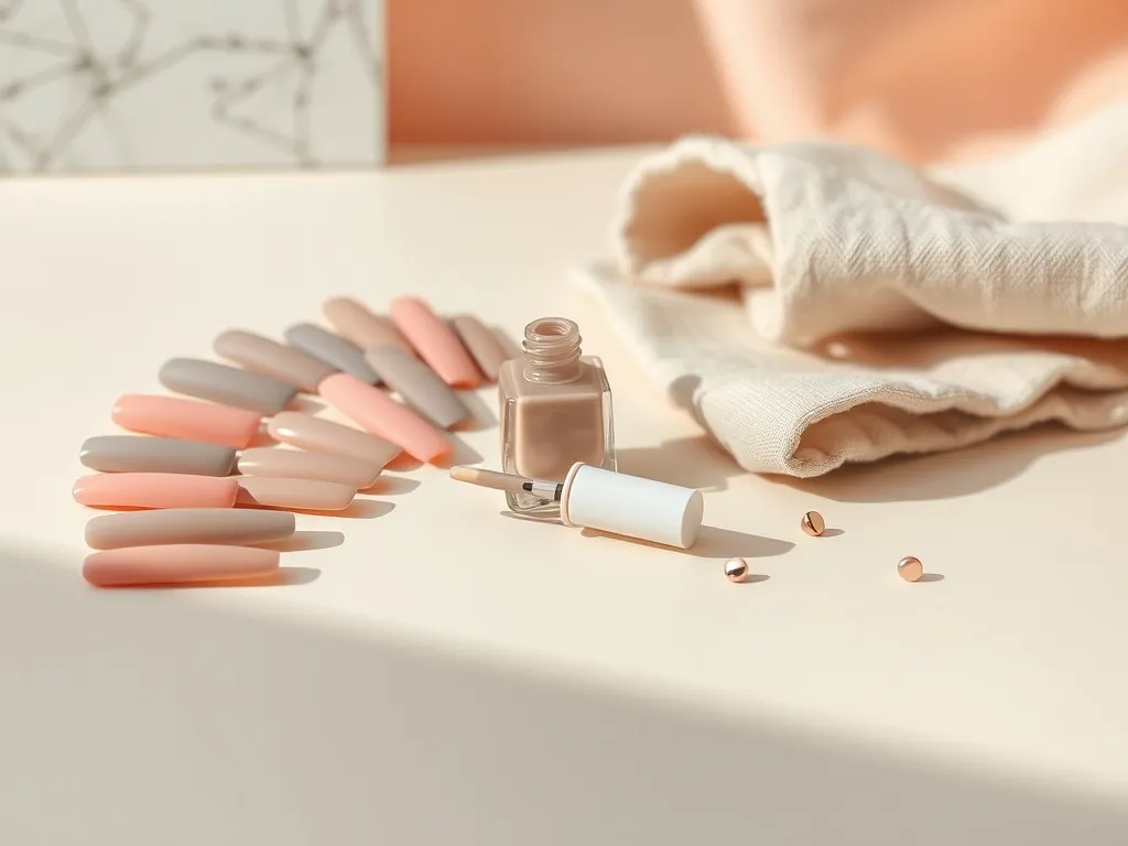 Paznokcie szaro różowe: pomysły na elegancki manicure