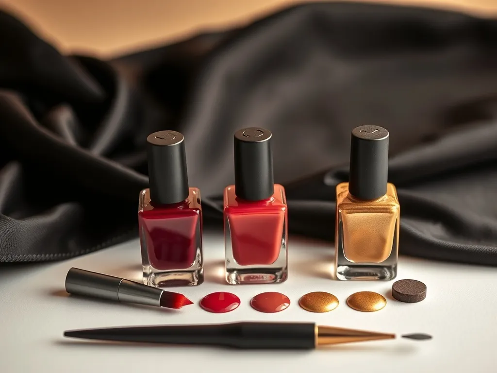 Jakie paznokcie do czarnej sukienki?