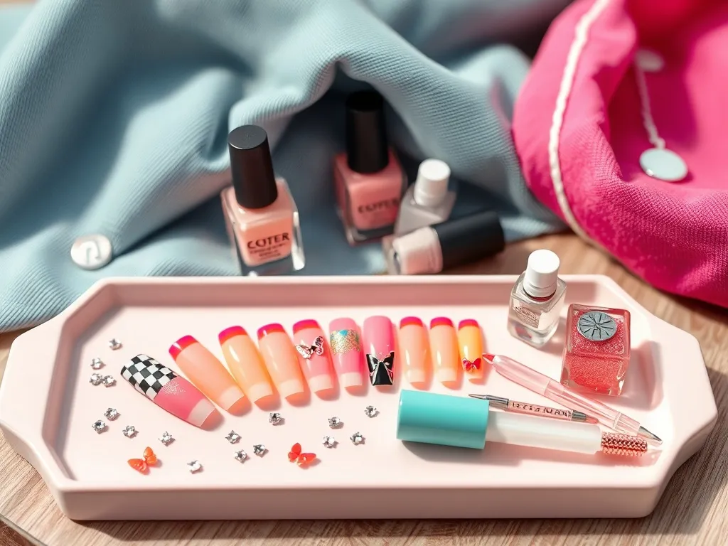 Paznokcie lata 90 – styl, wzory i inspiracje