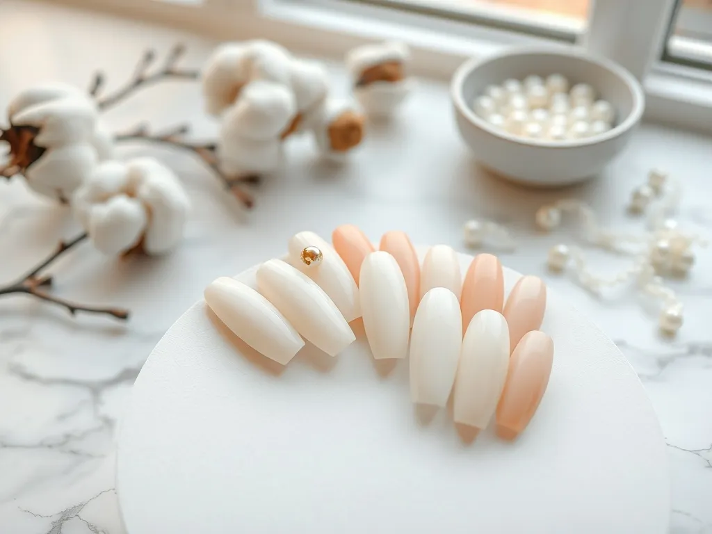 Mleczne paznokcie inspiracje: pomysły na subtelny manicure