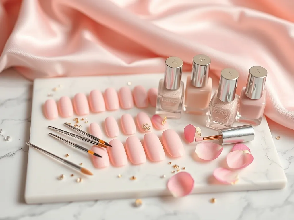 Jasnoróżowe paznokcie – pomysły i inspiracje
