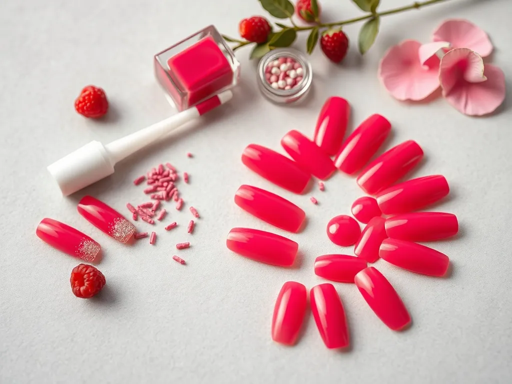 Malinowe paznokcie inspiracje i pomysły na manicure