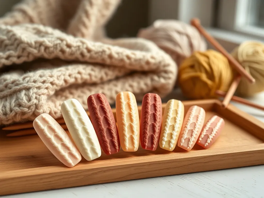 Paznokcie sweterek - jak zrobić efekt swetra na paznokciach?