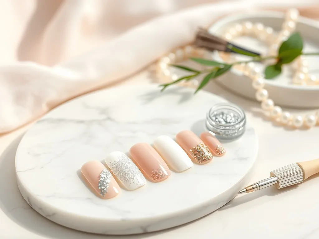 Paznokcie french z brokatem – stylizacje i porady