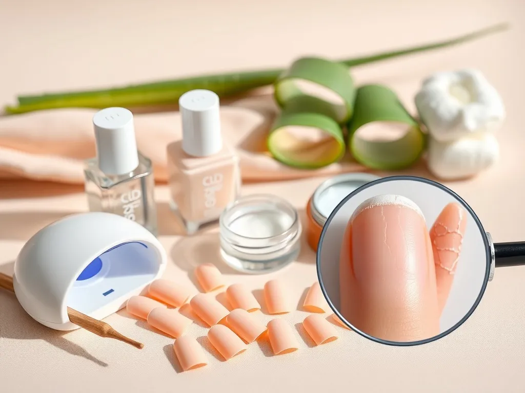 Czy łuszczyca paznokci a hybrydy szkodzą paznokciom?